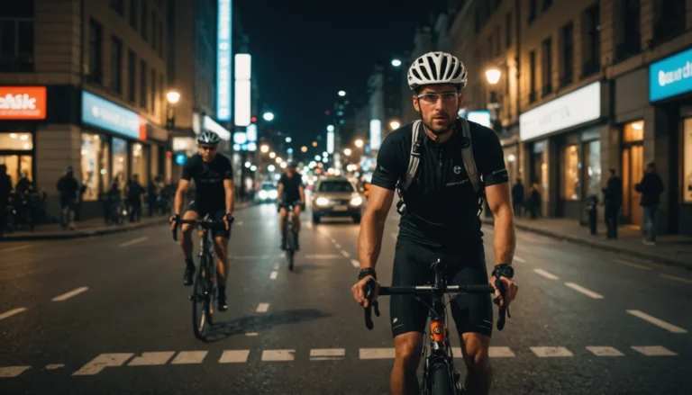 harnais reflechissant velo