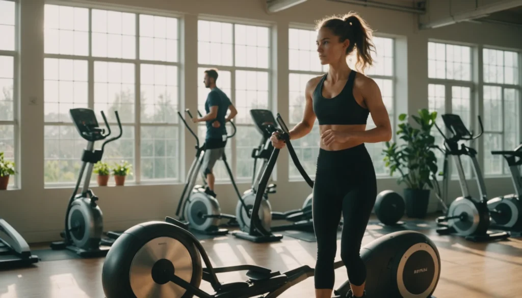 faire du velo elliptique