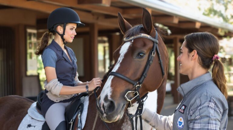 faire de l'equitation