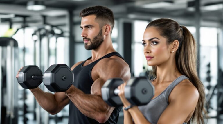 elevations latérales haltères