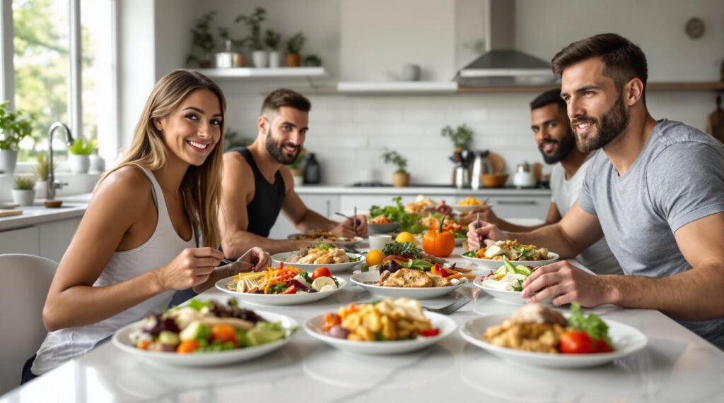 régime du sportif menu
