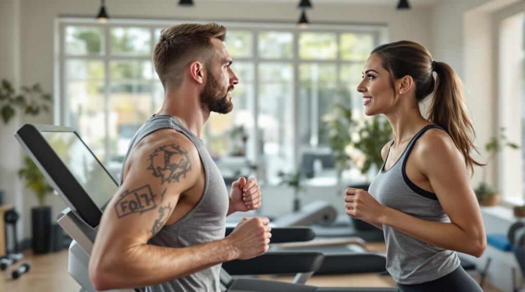 tapis de course avec inclinaison 15