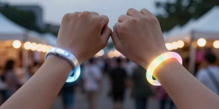 bracelet lumineux led