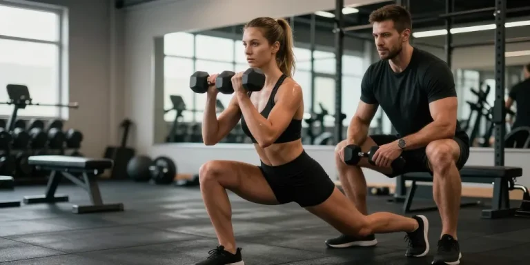 fente bulgare avec poids