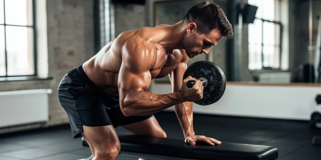 tirage horizontal haltere