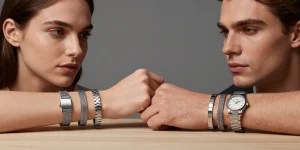 bracelet montre titane