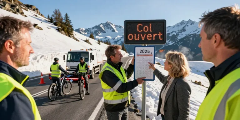ouverture col pyrénées