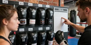 Quelle taille de gants de boxe choisir en fonction des oz ?