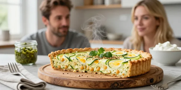 tarte courgettes healthy