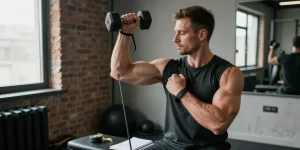 bras plus musclé que l'autre
