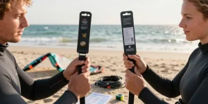 leash enrouleur kitesurf