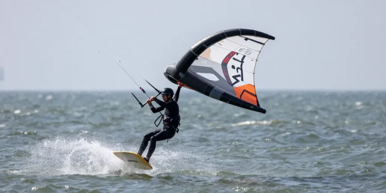 kitesurf saut