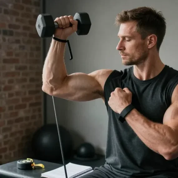 bras plus musclé que l'autre