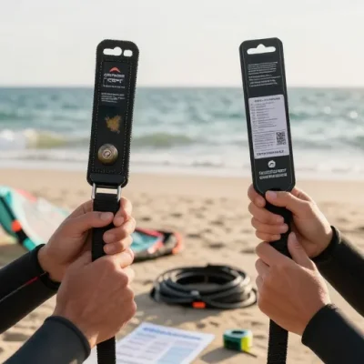 leash enrouleur kitesurf